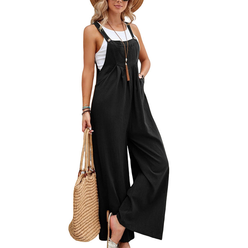 Urban Chic Women's Overalls with Pockets - Liv