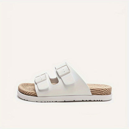 Stylish men's summer slip-ons with adjustable straps - GripStep