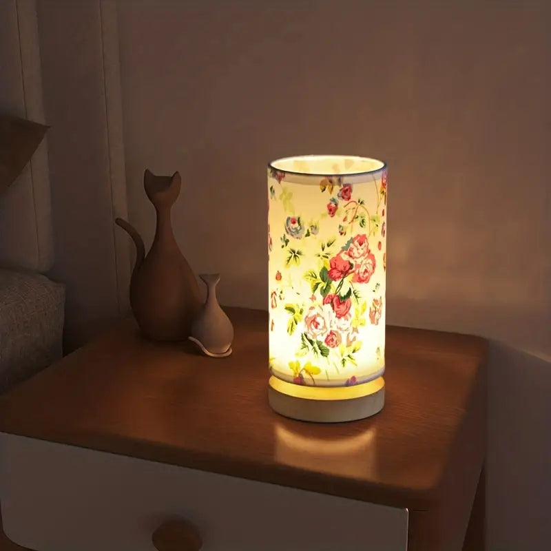 Linen-Look Night Lamp - LinoGlow