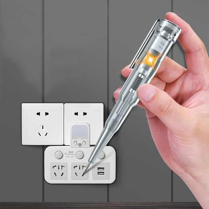 Portable circuit meter for electricians – Voltagrip