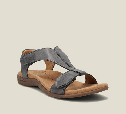 Orthopaedic ladies' sandals with wedge heel & comfort sole – Eleni