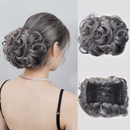 Curly Knot Hair Extension – FluffyFix