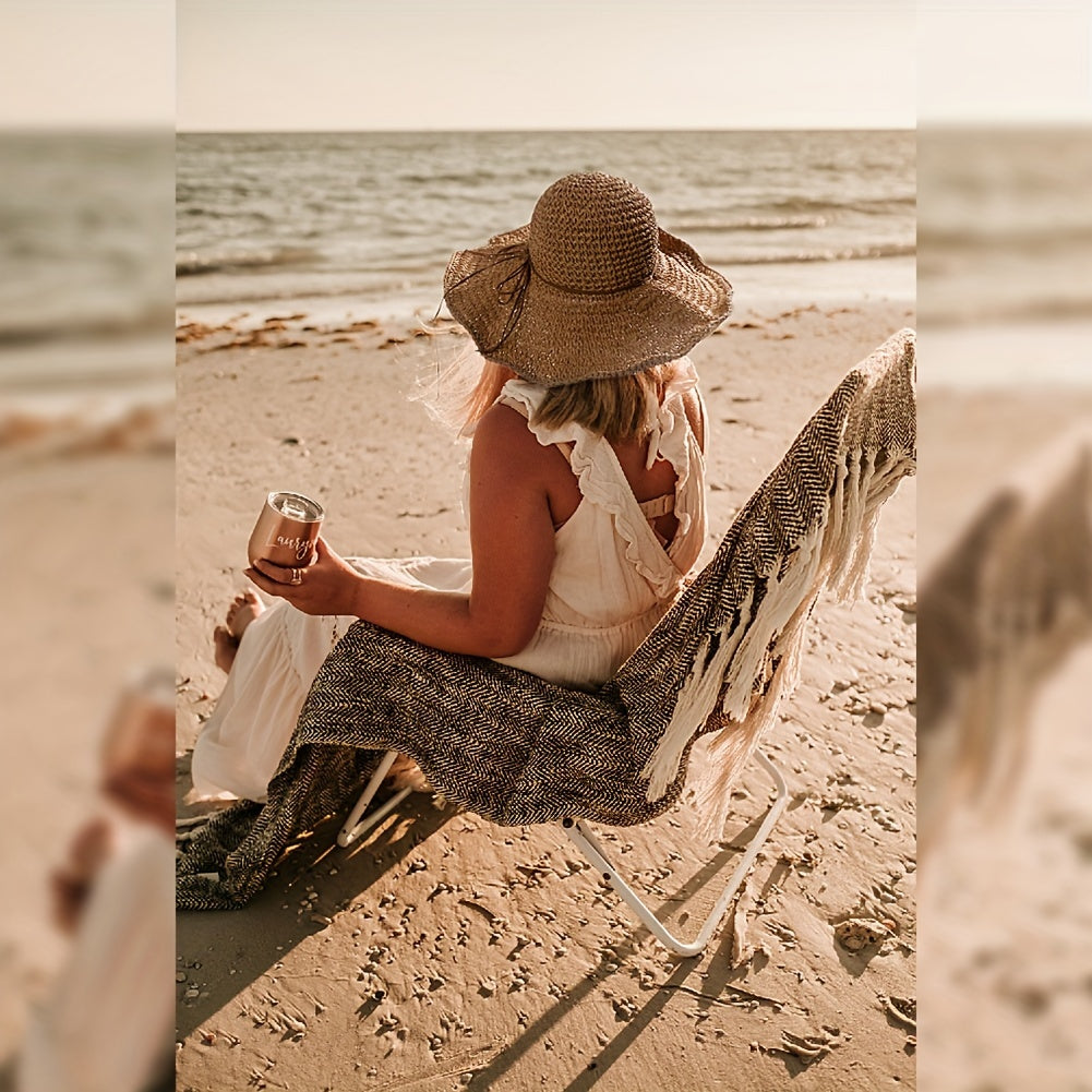 Crocheted Boho Straw Hat for Summer Trips – Elouan