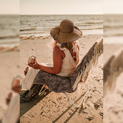 Crocheted Boho Straw Hat for Summer Trips – Elouan