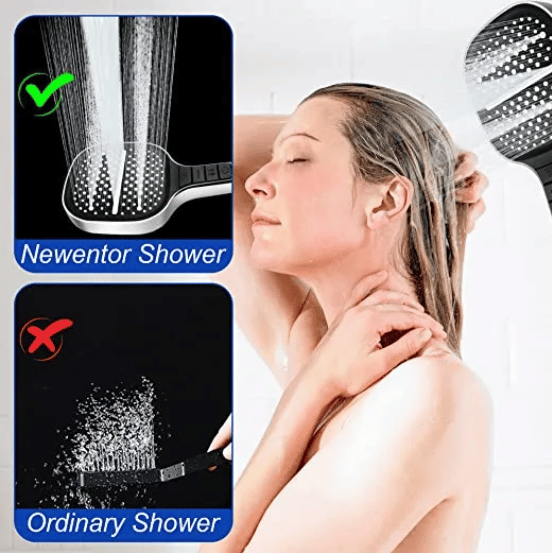 Luxury Shower Head with 7 Settings – HydraLux
