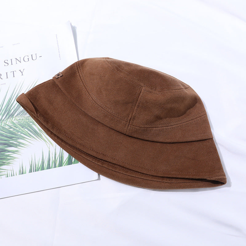 Lightweight autumn bucket hat with fine stitch detailing – HerbstShade