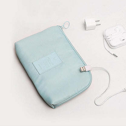 Compact waterproof travel organiser for electronics and cables – 2 for the price of 1 mini storage box