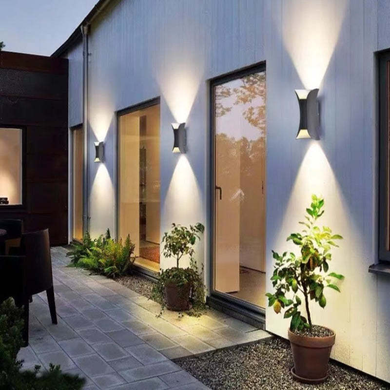 Modern LED Outdoor Wall Lamp - LumiEdge
