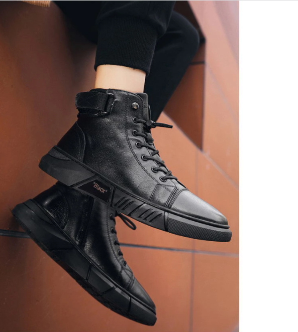 Leather Men's Shoes - PrimeWalk
