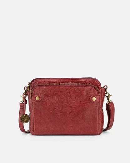 Leather Crossbody Shoulder Bag - PremierSatchel