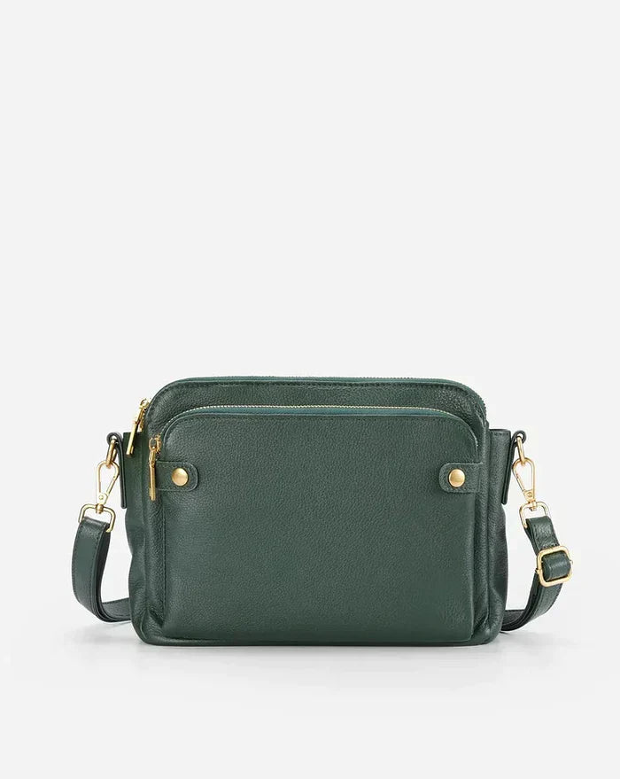 Leather Crossbody Shoulder Bag - PremierSatchel