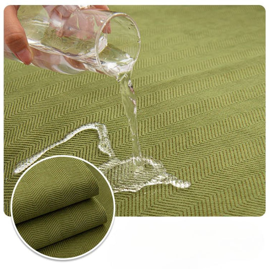 Chenille Bank Protector with Herringbone Structure – VeluraShield