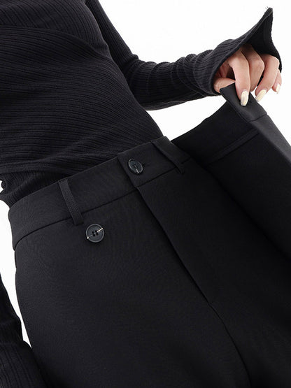 Asymmetrical Comfort Trousers - Livia