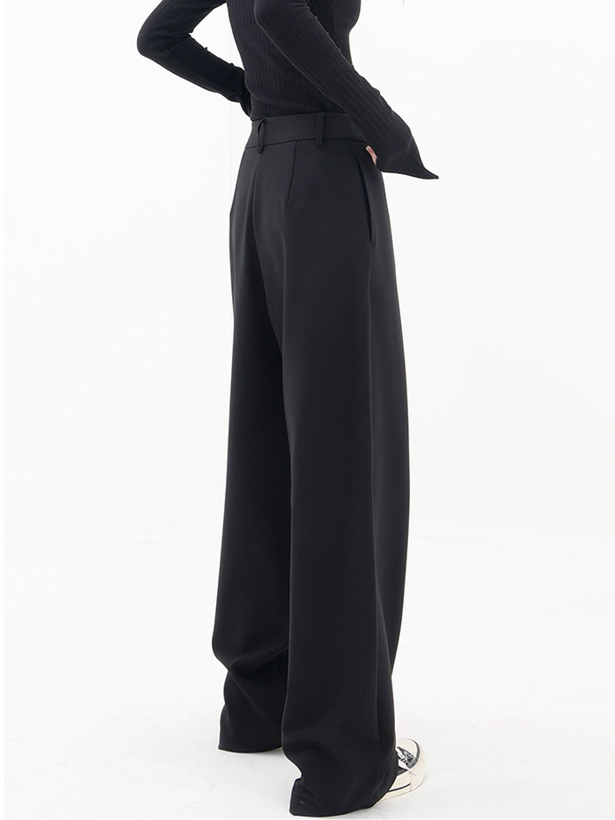 Asymmetrical Comfort Trousers - Livia