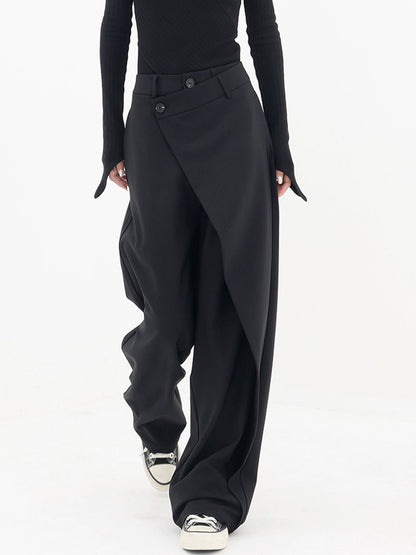 Asymmetrical Comfort Trousers - Livia