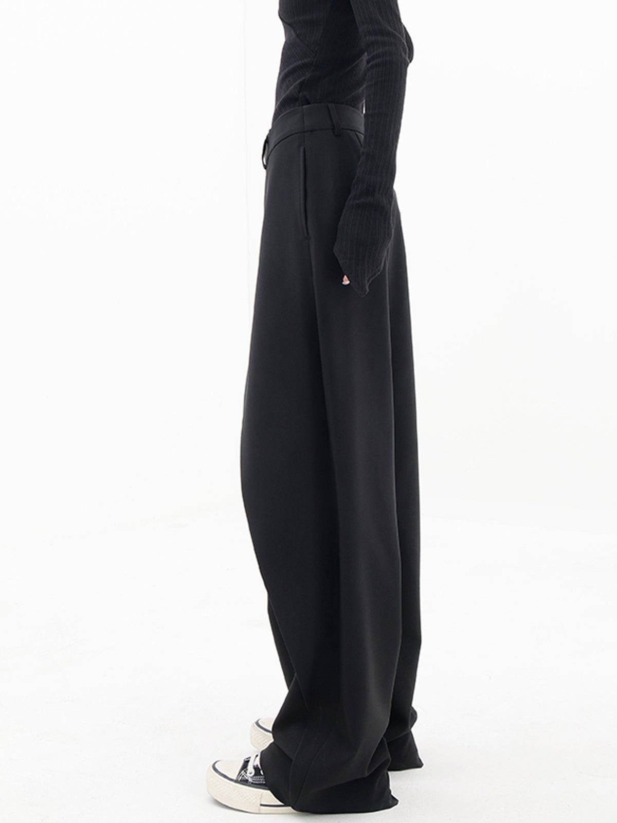 Asymmetrical Comfort Trousers - Livia
