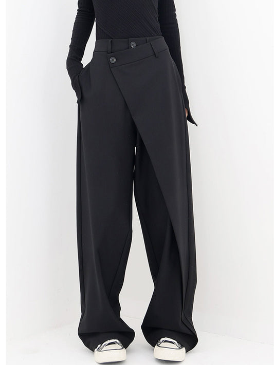 Asymmetrical Comfort Trousers - Livia