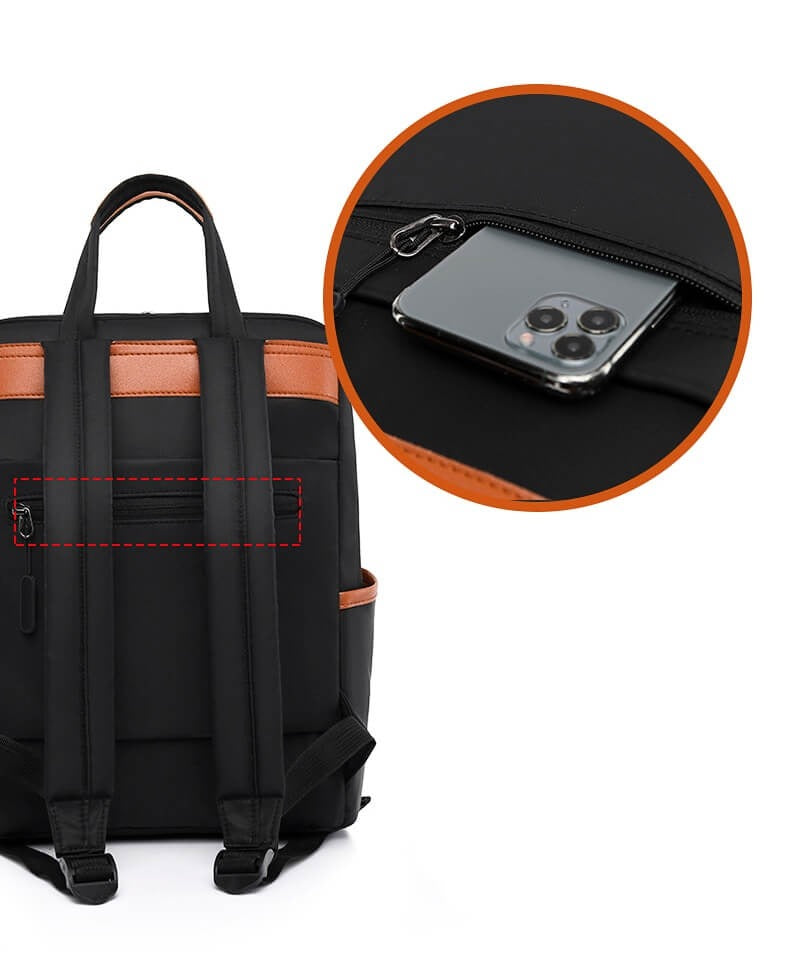 Waterproof anti-theft travel rucksack – Lightweight Oxford design
