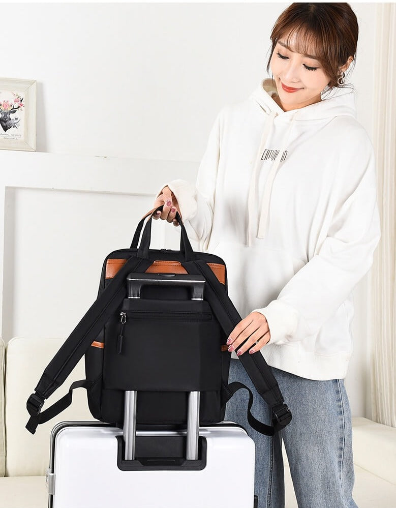 Waterproof anti-theft travel rucksack – Lightweight Oxford design