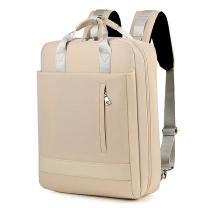 Secure anti-theft backpack with hidden zips and USB charging.