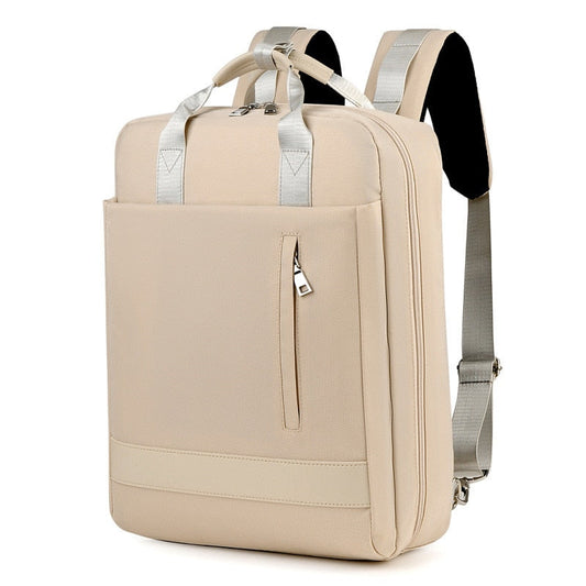 Secure anti-theft backpack with hidden zips and USB charging.