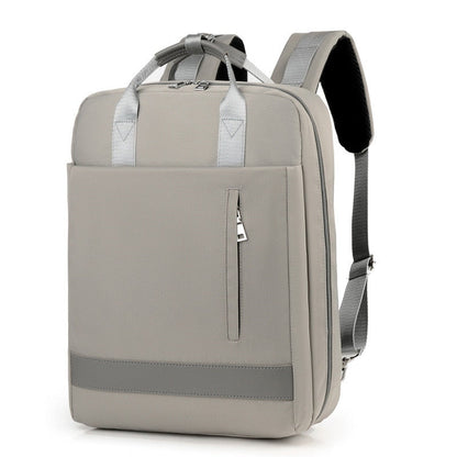 Secure anti-theft backpack with hidden zips and USB charging.