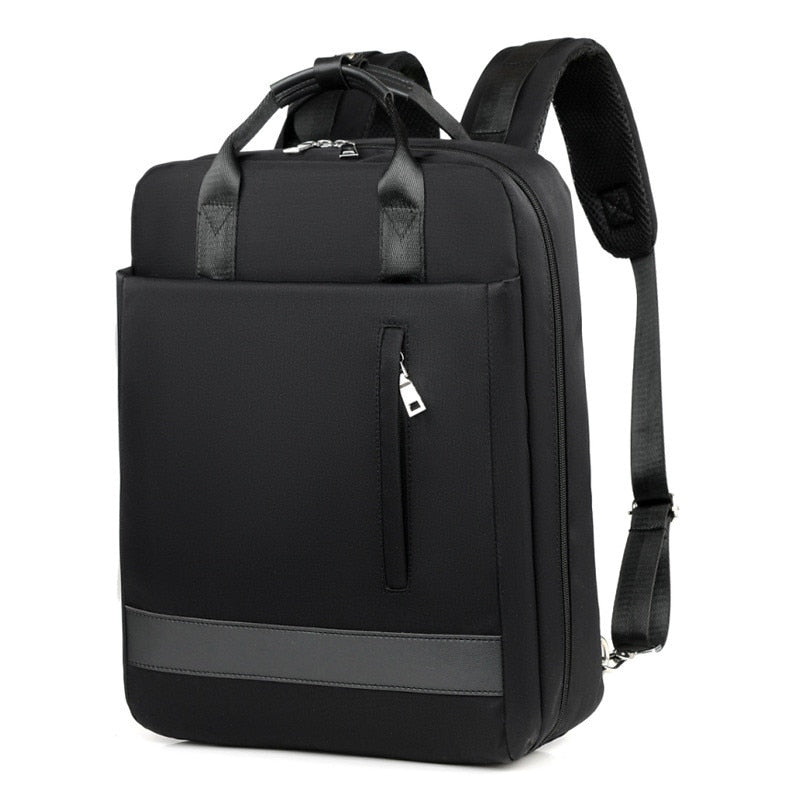 Secure anti-theft backpack with hidden zips and USB charging.