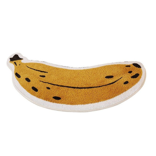 Anti-Slip Bathroom Mat with Banana or Eggplant Design - ZestPad