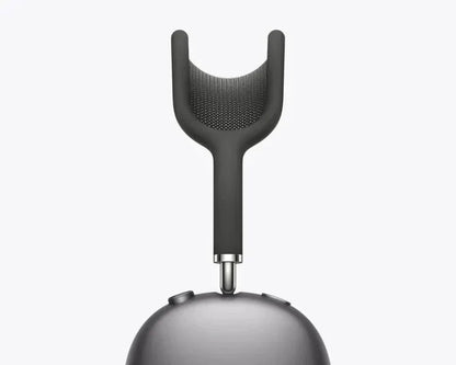 Schwarze kabellose Over-Ear-Kopfhörer, modernes Design, Geräuschunterdrückung.