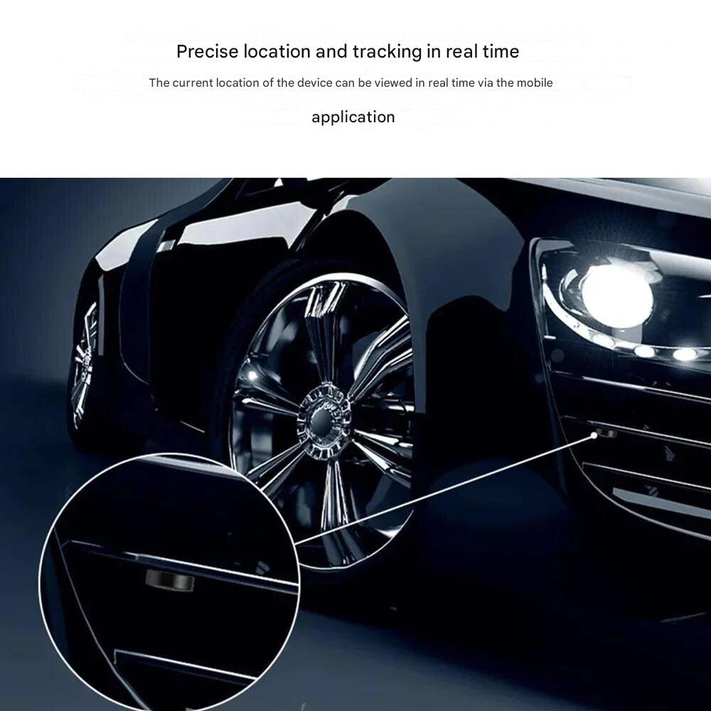 GPS Tracker Magnetic Compact – Real-time tracking for vehicles, pets & valuables – USB rechargeable