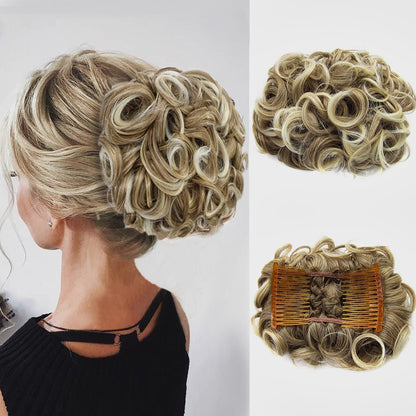 Curly Knot Hair Extension – FluffyFix
