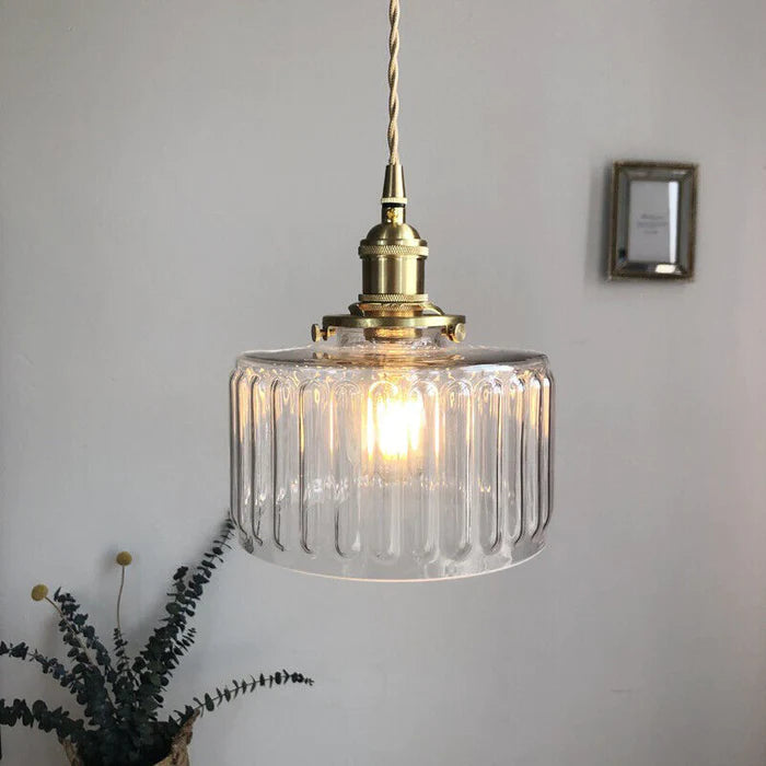 Vintage Crystal Pendant Lamp - Celeste