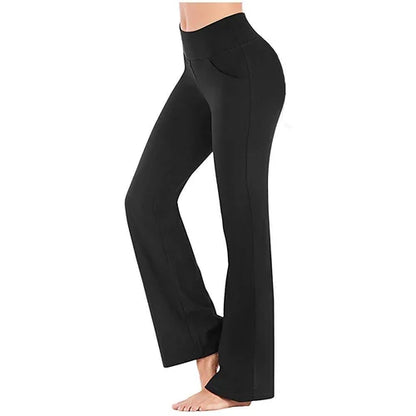 Ladies' yoga trousers with high waist – Selina
