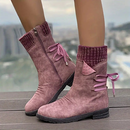 Ladies' winter boots with fleece lining – Selina