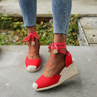 Stylish espadrille sandals for women – Maribel