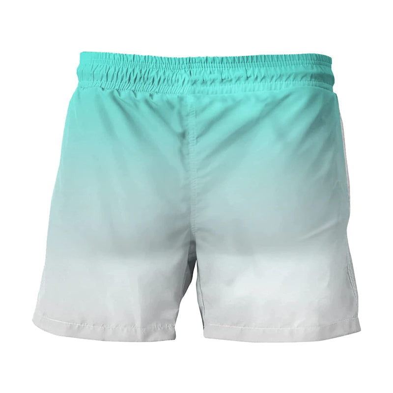 Hawaii Men's Swim Shorts with Elastic Waistband – Fabio