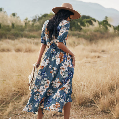 Airy, loose autumn dress – Ismay