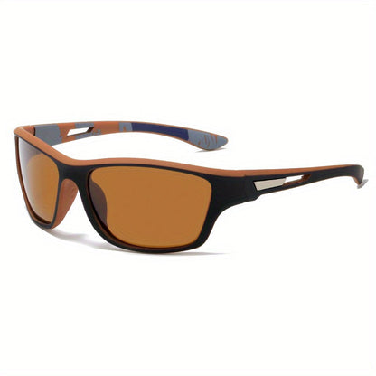 Sporty men's sunglasses with polarized lenses & UV400 protection – Vayron