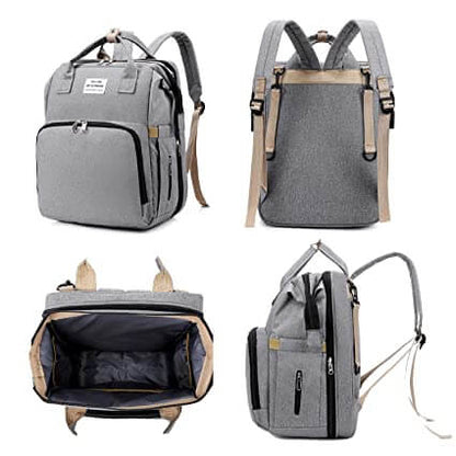 Portable baby cot and changing bag – multifunctional travel rucksack