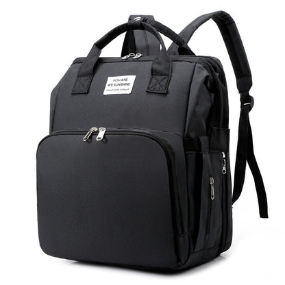 Portable baby cot and changing bag – multifunctional travel rucksack