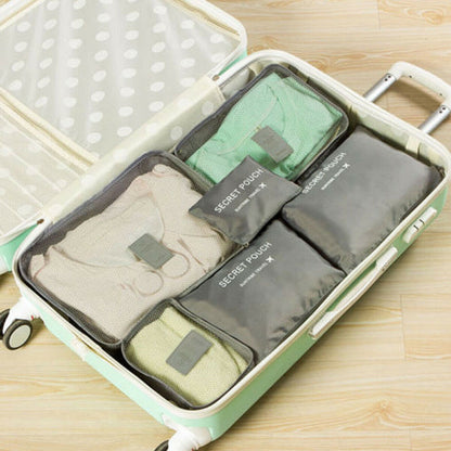 Luggage organiser set – 2 for the price of 1: space-saving travel storage bags