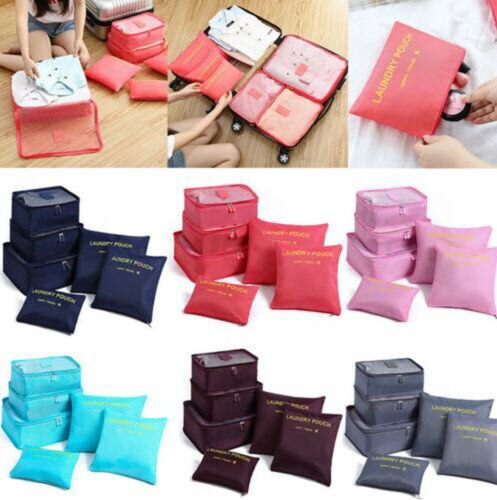 Luggage organiser set – 2 for the price of 1: space-saving travel storage bags