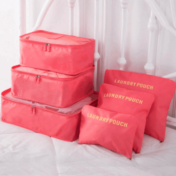 Luggage organiser set – 2 for the price of 1: space-saving travel storage bags