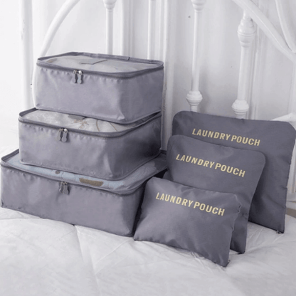 Luggage organiser set – 2 for the price of 1: space-saving travel storage bags