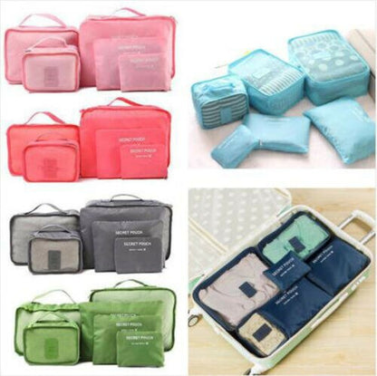 Luggage organiser set – 2 for the price of 1: space-saving travel storage bags