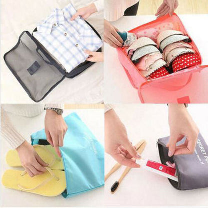 Luggage organiser set – 2 for the price of 1: space-saving travel storage bags
