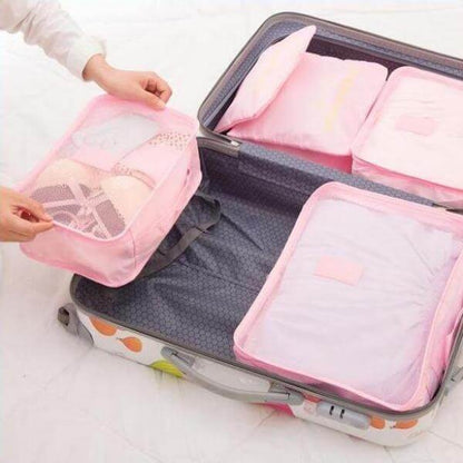 Luggage organiser set – 2 for the price of 1: space-saving travel storage bags