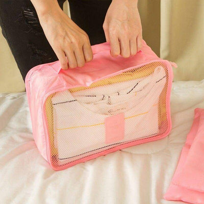 Luggage organiser set – 2 for the price of 1: space-saving travel storage bags