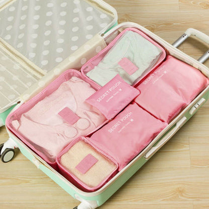 Luggage organiser set – 2 for the price of 1: space-saving travel storage bags