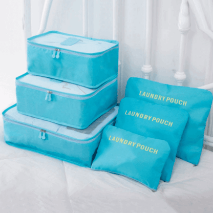Luggage organiser set – 2 for the price of 1: space-saving travel storage bags